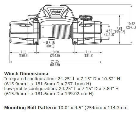 Warn Zeon 10-S Winch 89611