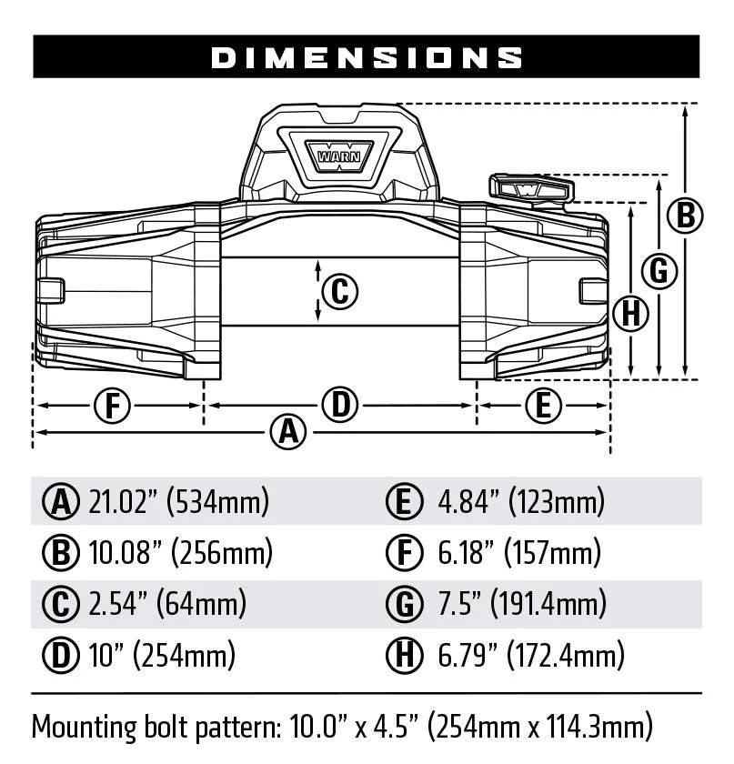 Warn VR Evo 12 Winch 103254