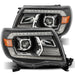 05-11 Toyota Tacoma LUXX-Series LED Projector Headlights Black | AlphaRex