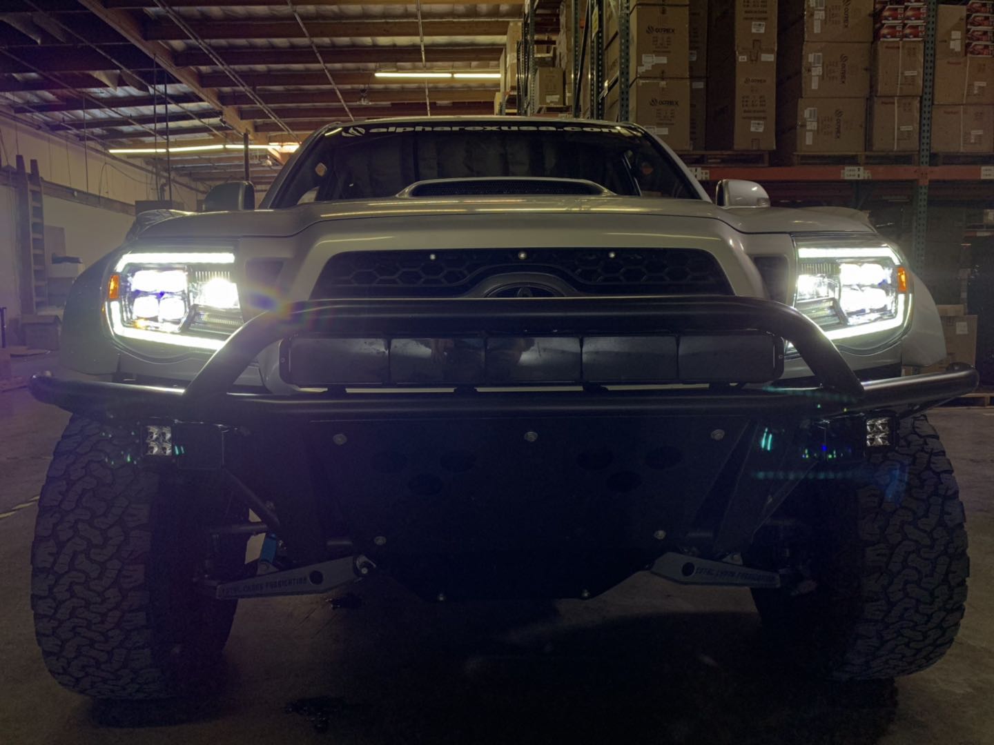 05-11 Toyota Tacoma NOVA-Series LED Projector Headlights Chrome | AlphaRex