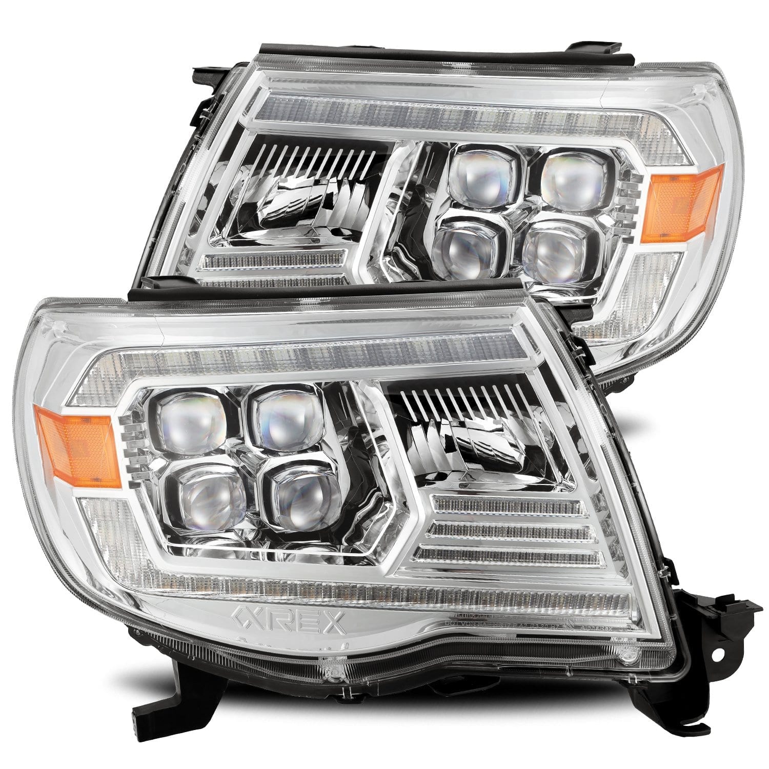 05-11 Toyota Tacoma NOVA-Series LED Projector Headlights Chrome | AlphaRex