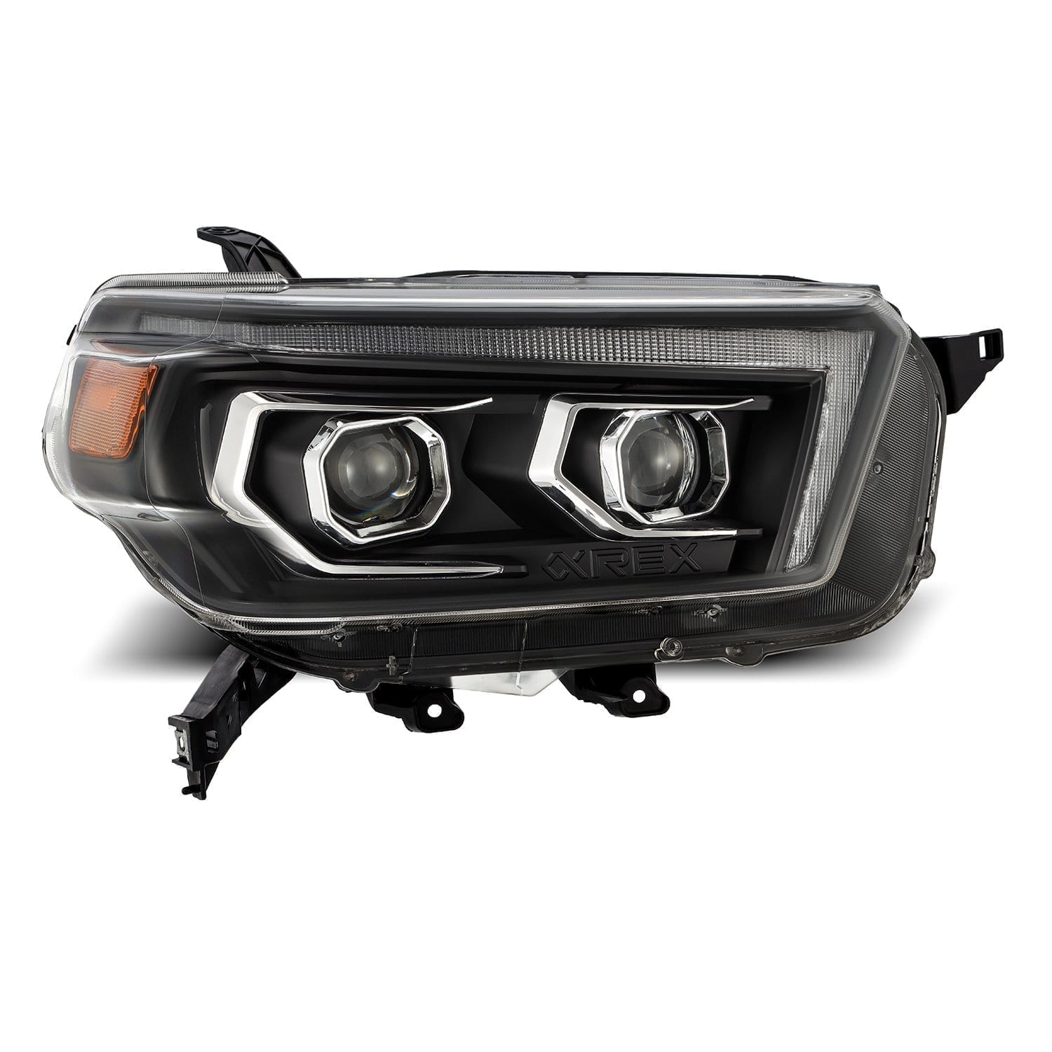 10-13 Toyota 4Runner LUXX-Series Projector Headlights Black | AlphaRex