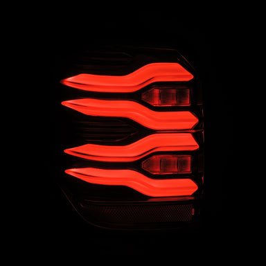 10-23 Toyota 4Runner LUXX-Series LED Tail Lights Black-Red | AlphaRex