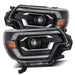 12-15 Toyota Tacoma LUXX-Series LED Projector Headlights Black | AlphaRex