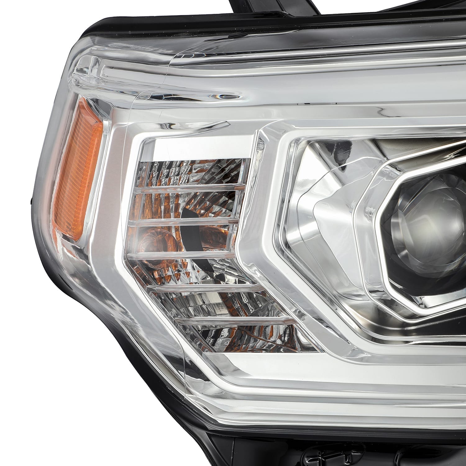 14-20 Toyota 4Runner PRO-Series Halogen Projector Headlights Chrome | AlphaRex