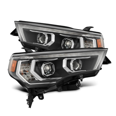 14-23 Toyota 4Runner MK II LUXX-Series LED Projector Headlights Black | AlphaRex