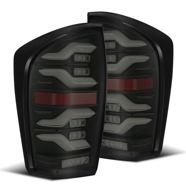 16-23 Toyota Tacoma LUXX-Series LED Tail Lights Black | AlphaRex