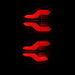 16-23 Toyota Tacoma LUXX-Series LED Tail Lights Black | AlphaRex