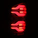 16-23 Toyota Tacoma LUXX-Series LED Tail Lights Black | AlphaRex