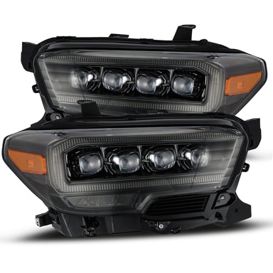 16-23 Toyota Tacoma NOVA-Series LED Projector Headlights Alpha-Black | AlphaRex