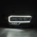 16-23 Toyota Tacoma NOVA-Series LED Projector Headlights Alpha-Black | AlphaRex