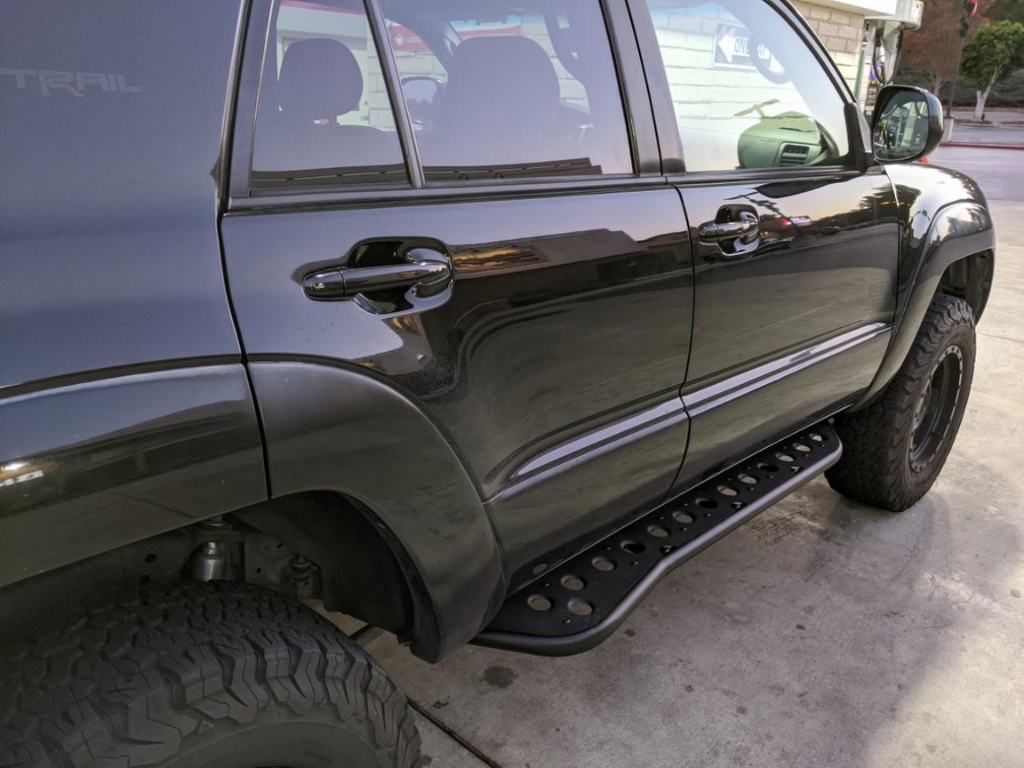 Toyota 4Runner step edition bolt rock sliders