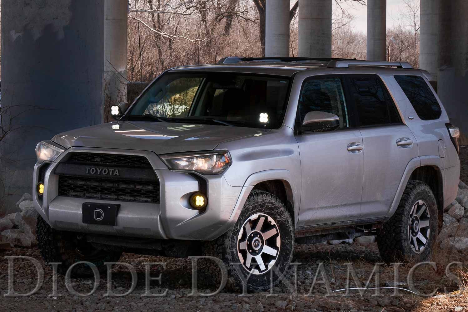 Diode Dynamics Stage Series Backlit Ditch Light Kit For 4Runner (2010-2024)