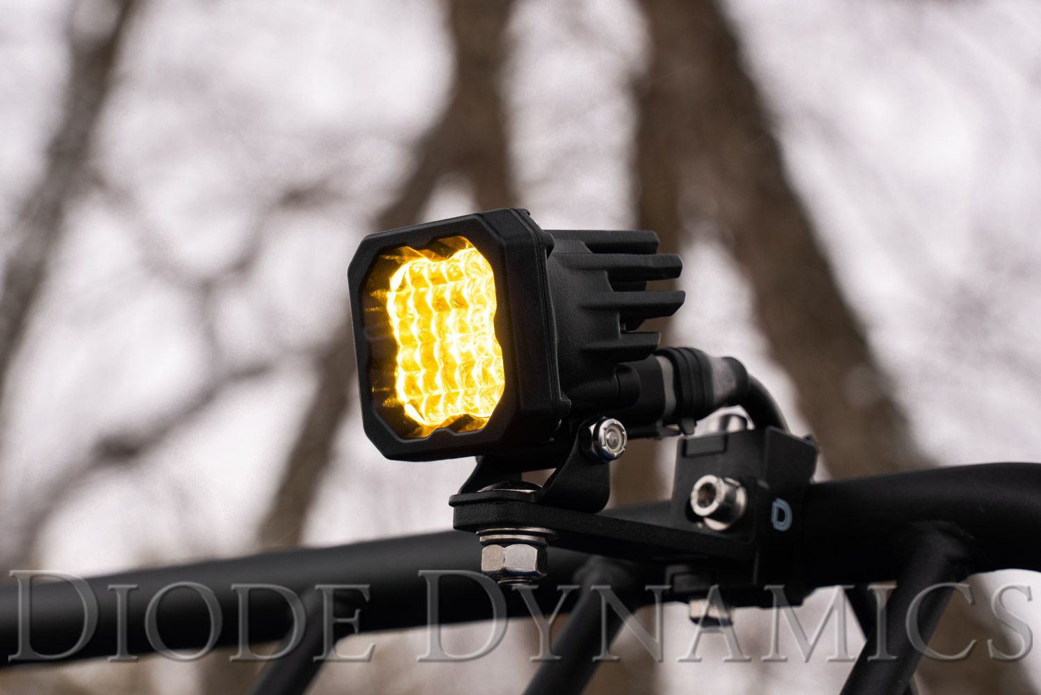 Diode Dynamics Stage Series C1 Yellow Pro Standard LED Pods