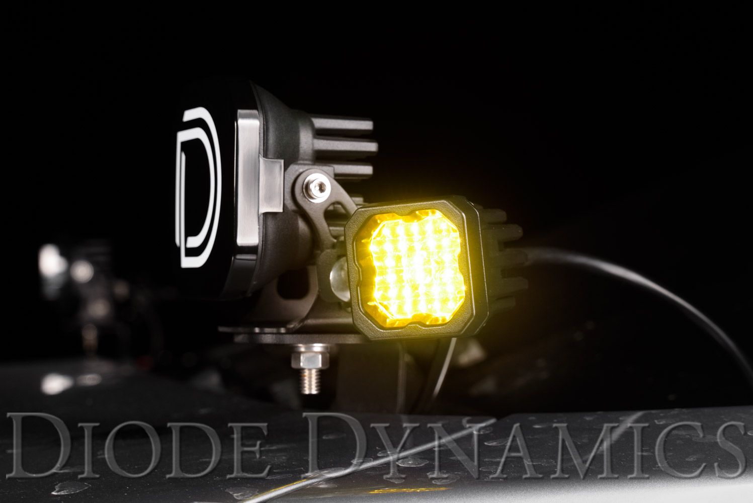 Diode Dynamics Stage Series C1 Yellow Pro Standard LED Pods