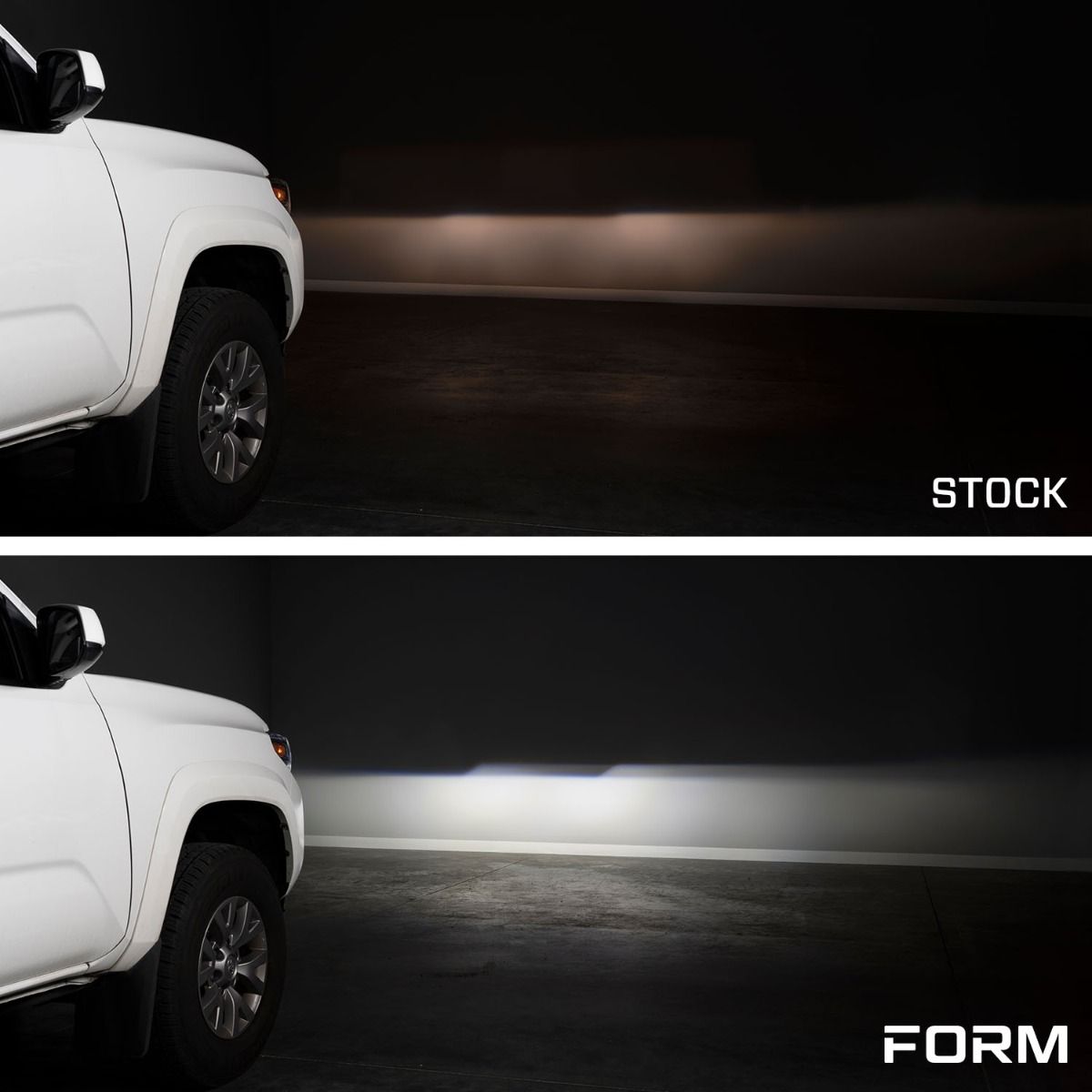 Form Lighting Sequential LED Projector Headlights w/Amber DRL For Tacoma (2016-2023)