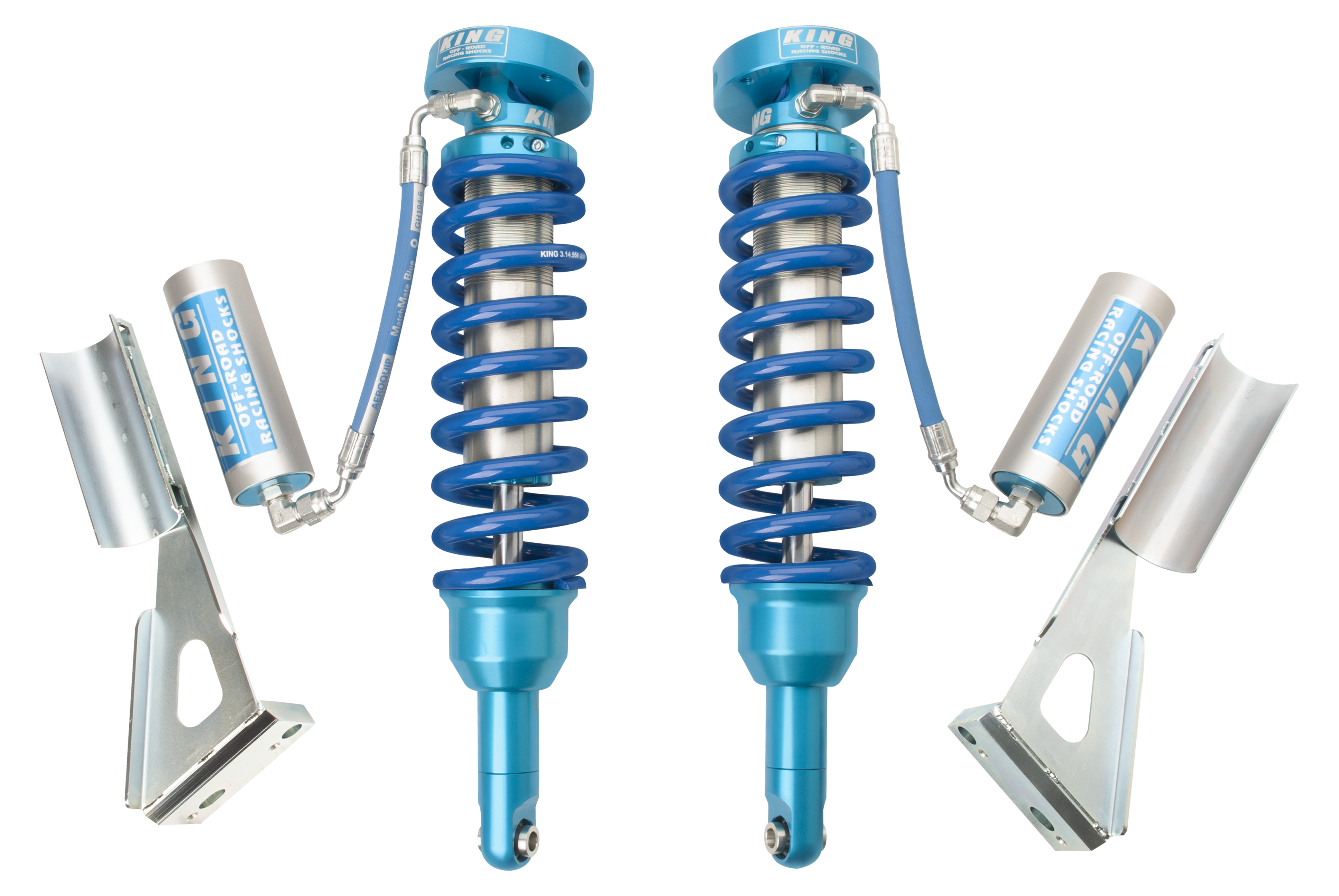 King Shocks 2.5" Remote Res Coilovers For 4Runner (2003-2009) FJ Cruiser (2007-2009)