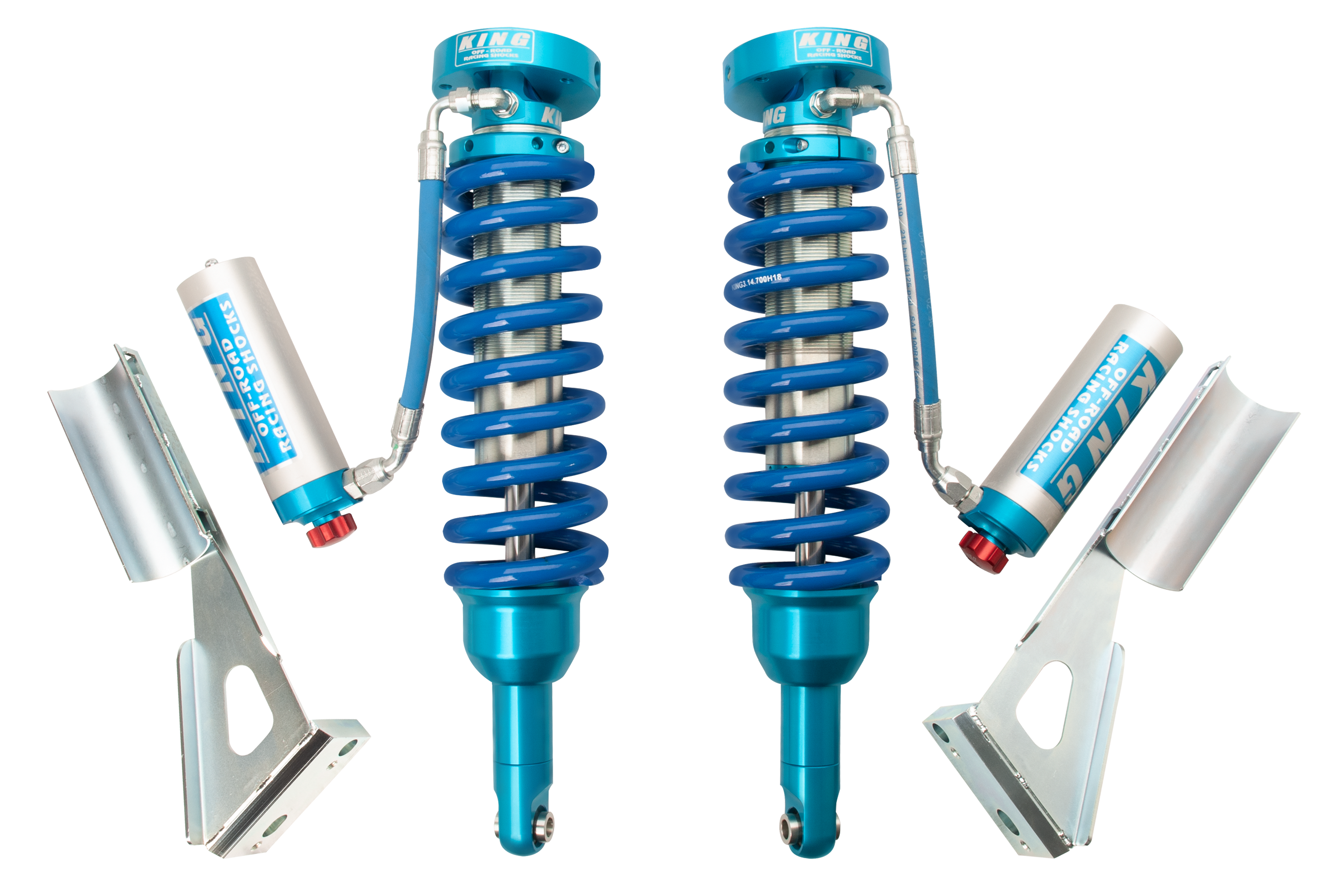 King Shocks 2.5" Remote Res Coilovers For 4Runner (2003-2009) FJ Cruiser (2007-2009)