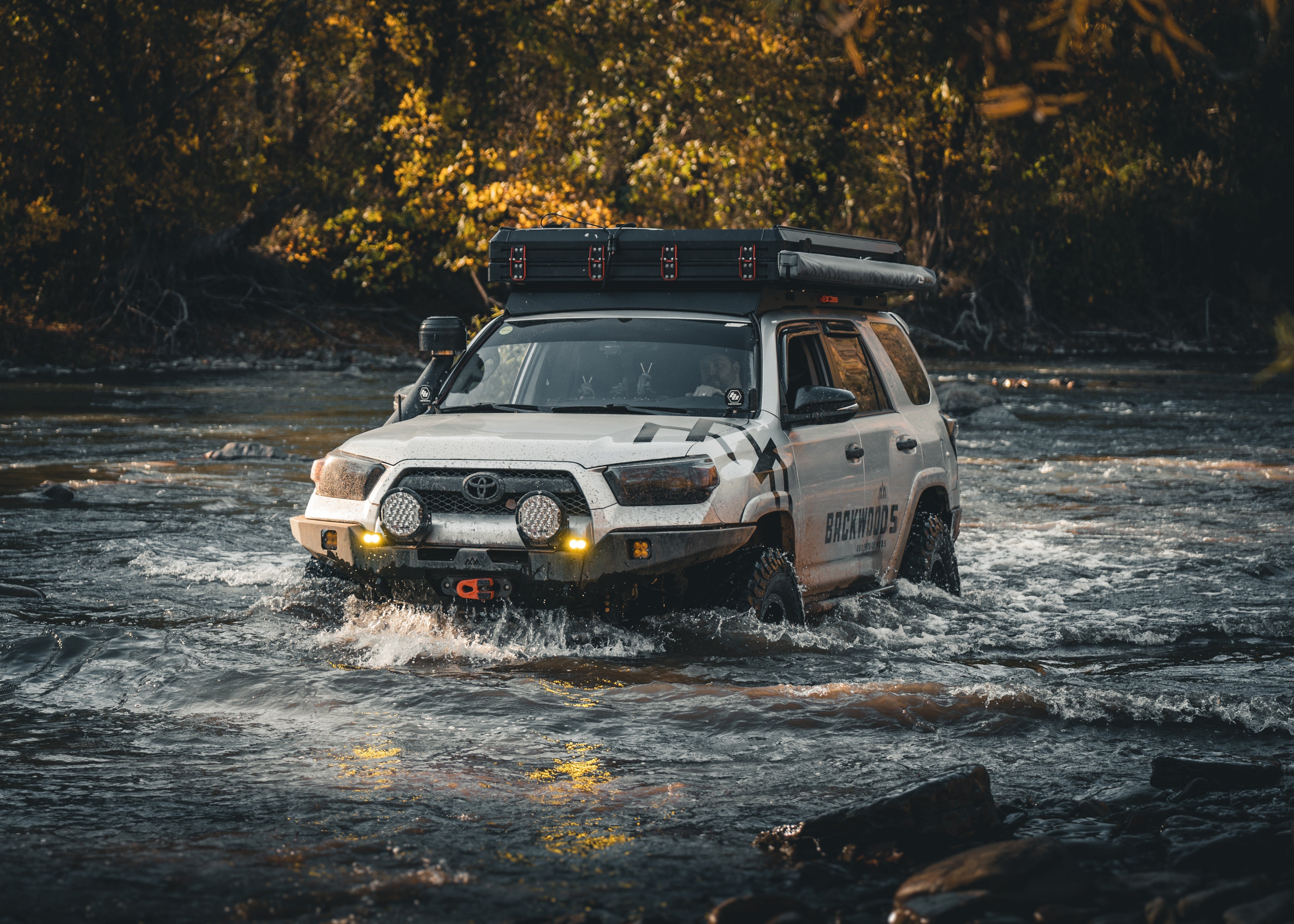 Water crossing in a 5th Gen 4Runner