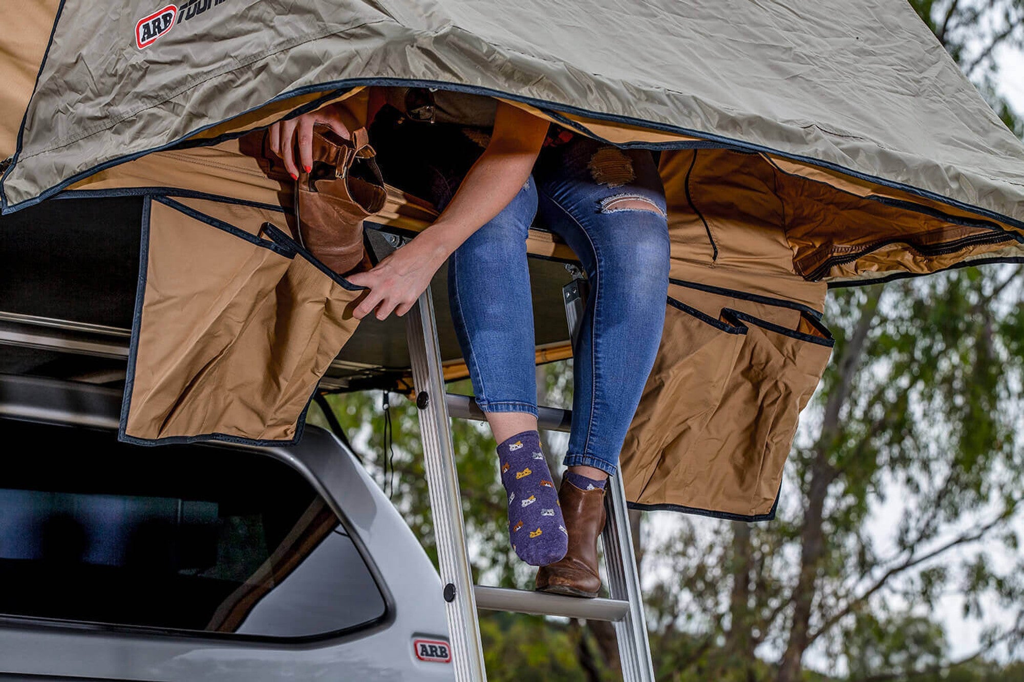 ARB Simpson 3 Rooftop Tent With Annex 803804