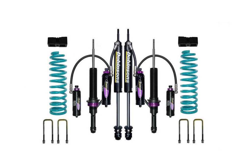 Dobinsons 1.75-3.0" MRR 3-Way Adjustable Lift Kit For Tacoma (2005-2022) with Quick Ride Rear DSSKITMRA06