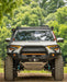 Front end view of a built 5th Gen 4Runner by Backwoods Adventure Mods