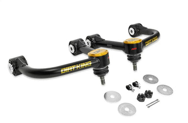 Pair of Dirt King upper control arms with included hardware