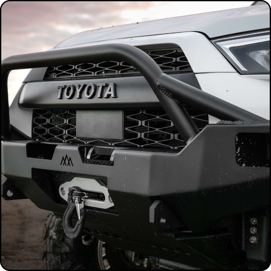 Backwoods Adventure Mods front bumper on a 5th gen 4Runner