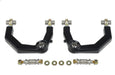 Front view of full heim upper control arms from Dirt King