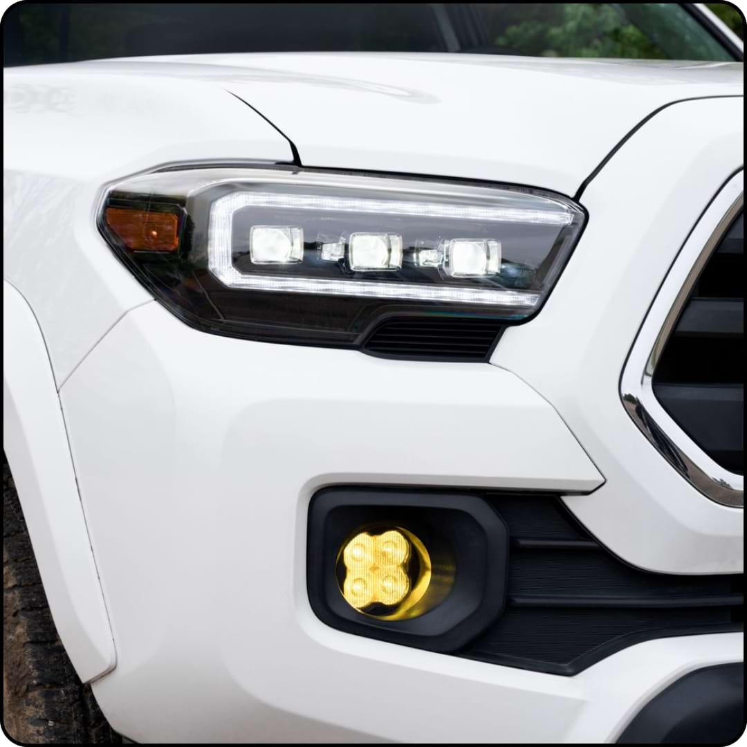 3rd gen Tacoma with Form Lighting headlights and Diode Dynamics fog lights