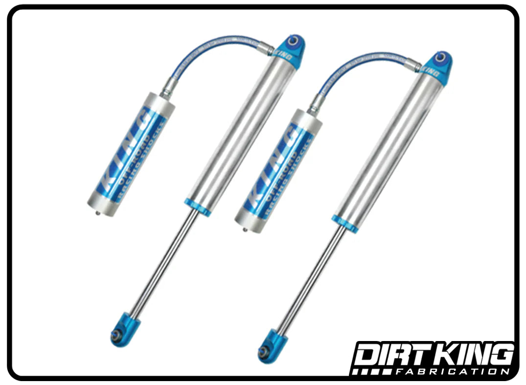 King 2.5 x 12" Smooth Body Shocks w/ Remote Reservoir