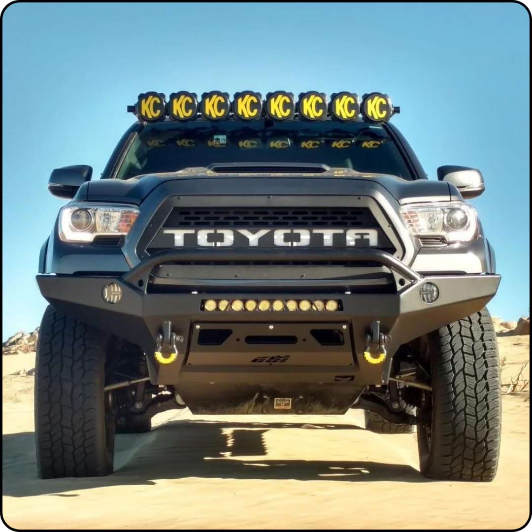 3rd Gen Tacoma with a KC light bar