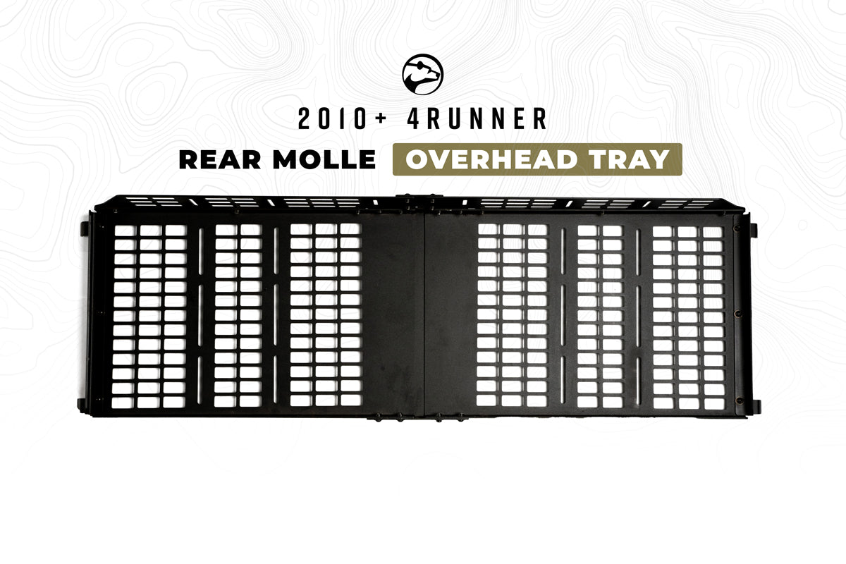 Rear Molle Overhead Tray For 2010-2024 4Runner