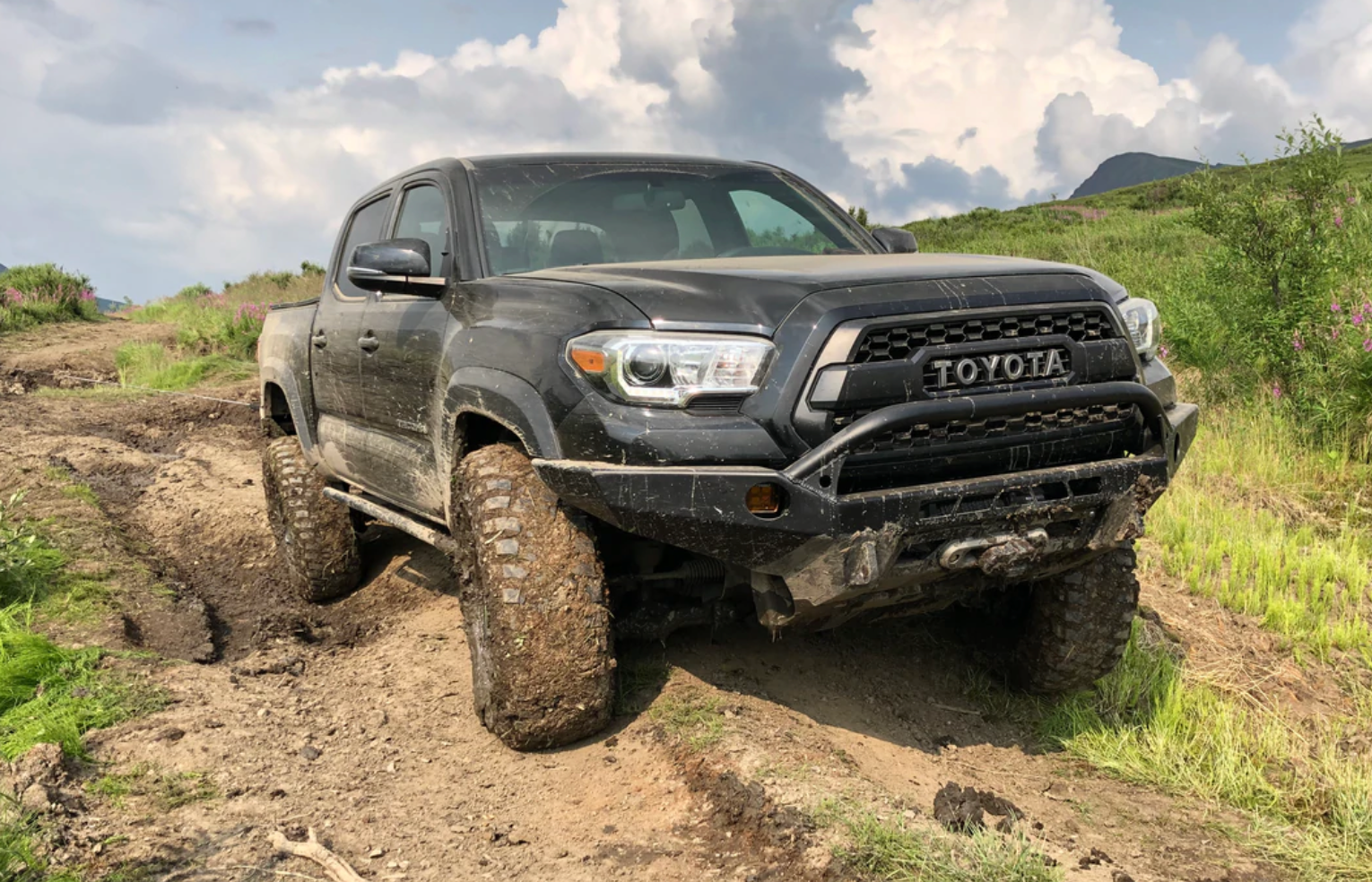 2005-2023 TOYOTA TACOMA TRAIL EDITION ROCK SLIDERS