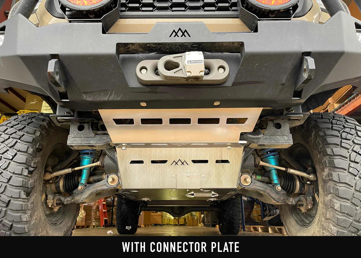 Backwoods Adventure Mods front bumper on 3rd Gen Tacoma with connector plate