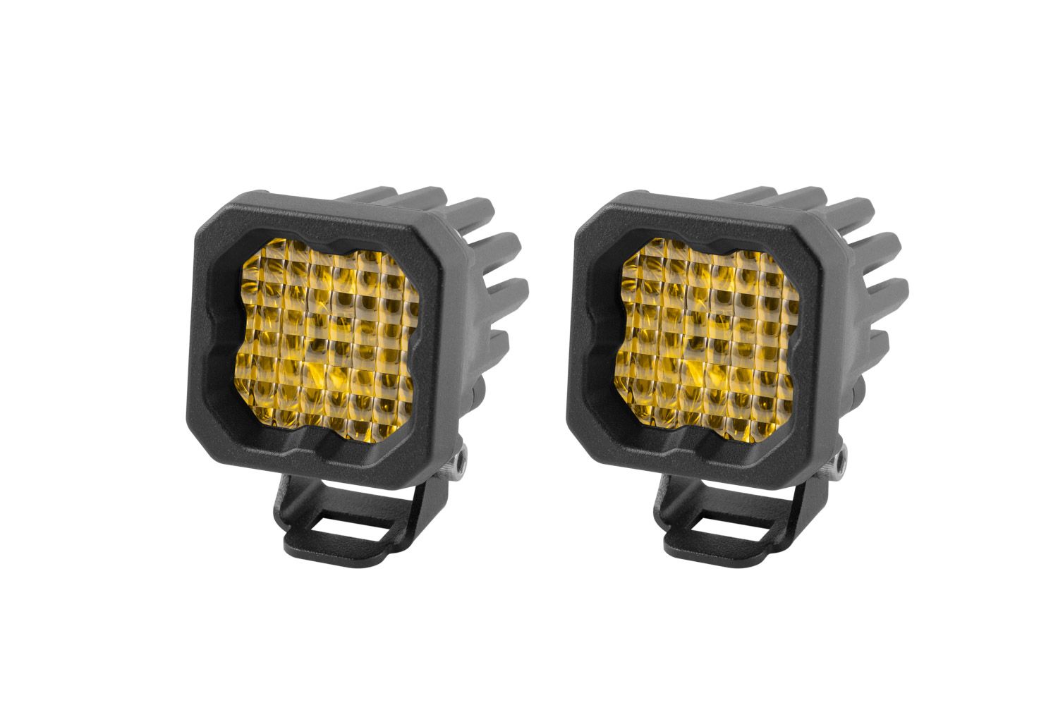 Diode Dynamics Stage Series C1 Yellow Sport Standard LED Pods