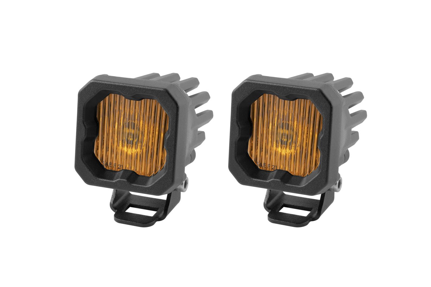 Diode Dynamics Stage Series C1 Yellow SAE Fog Standard LED Pods