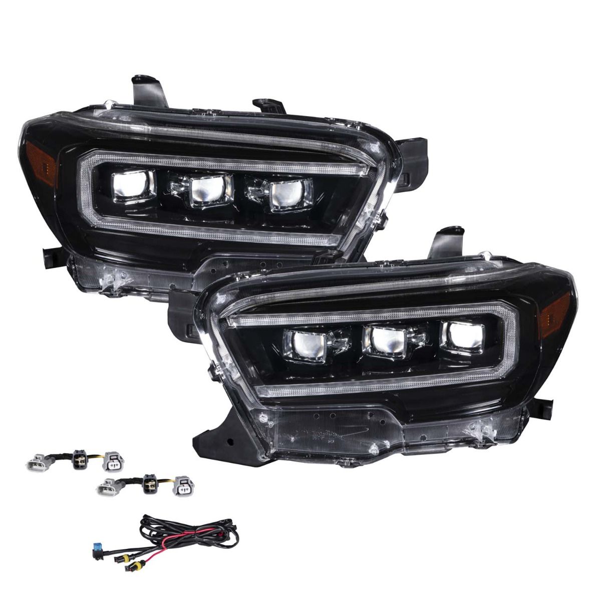 Form Lighting Sequential LED Projector Headlights w/Amber DRL For Tacoma (2016-2023)