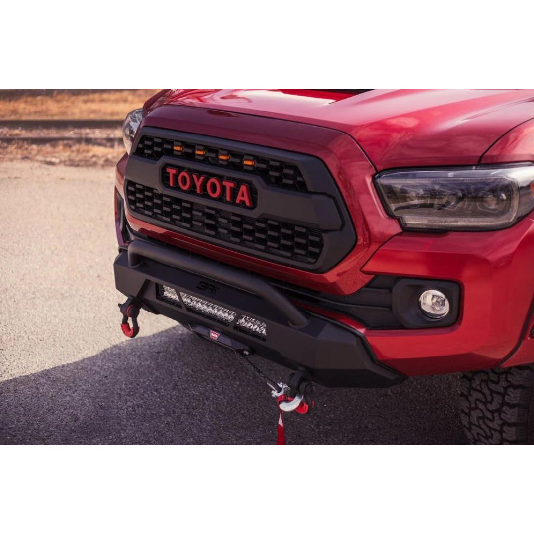 Body Armor HiLine Front Winch Bumper 2016-2023 Tacoma