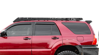 Cropped photo of a 4th gen 4Runner with a Sherpa Princeton roof rack