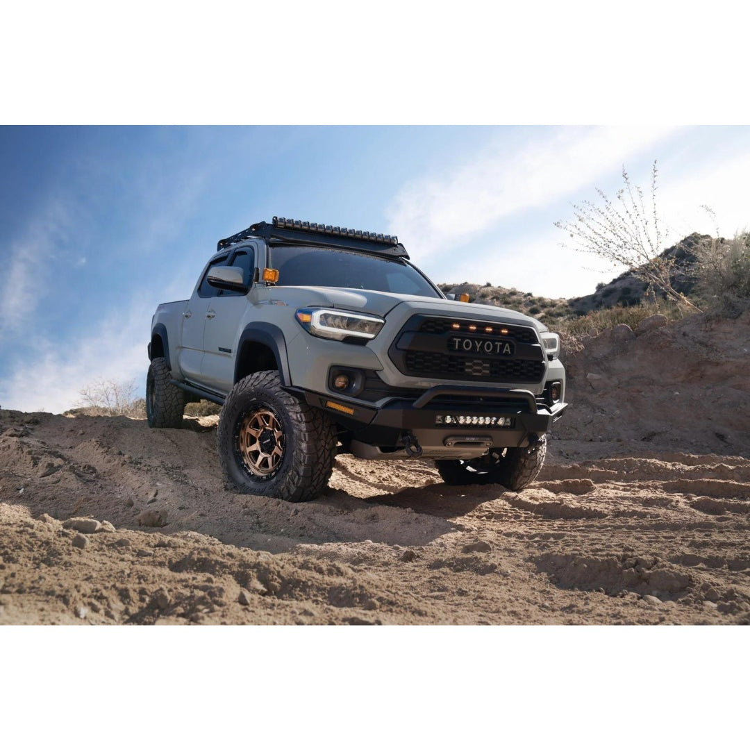 Body Armor HiLine Bumper High Clearance Side Wings 2016-2023 Tacoma