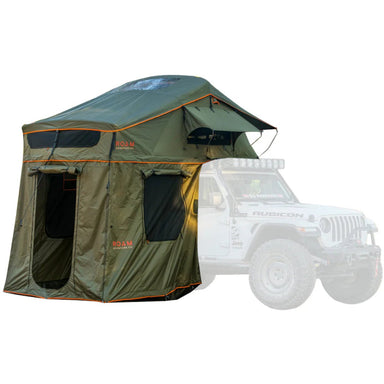 vegabond xl rooftop tent in olive tent only view 